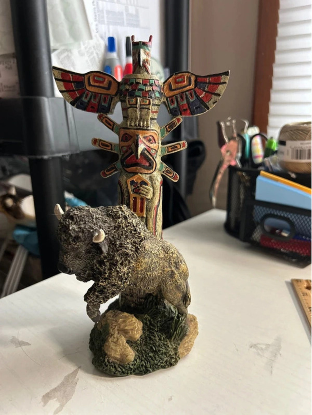 Totem pole 9” figure